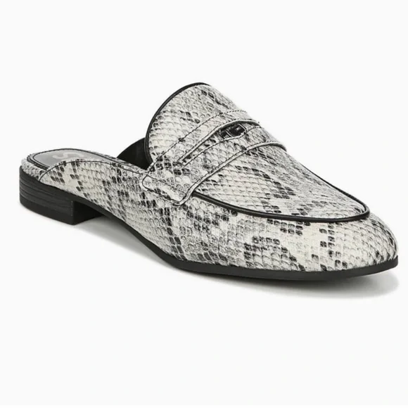 NWOT CIRCUS BY SAM EDELMAN Hal Snake Embossed Mule - Picture 2 of 16